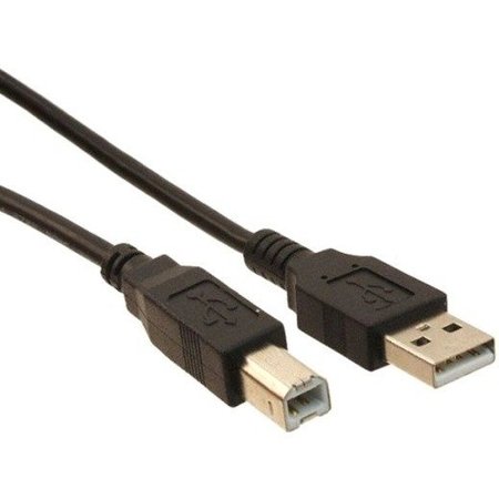 UNIRISE USA 10Ft Usb 2.0 Printer Cable, A To B, Male-Male, Standard Printer Cable USB-AB-10F